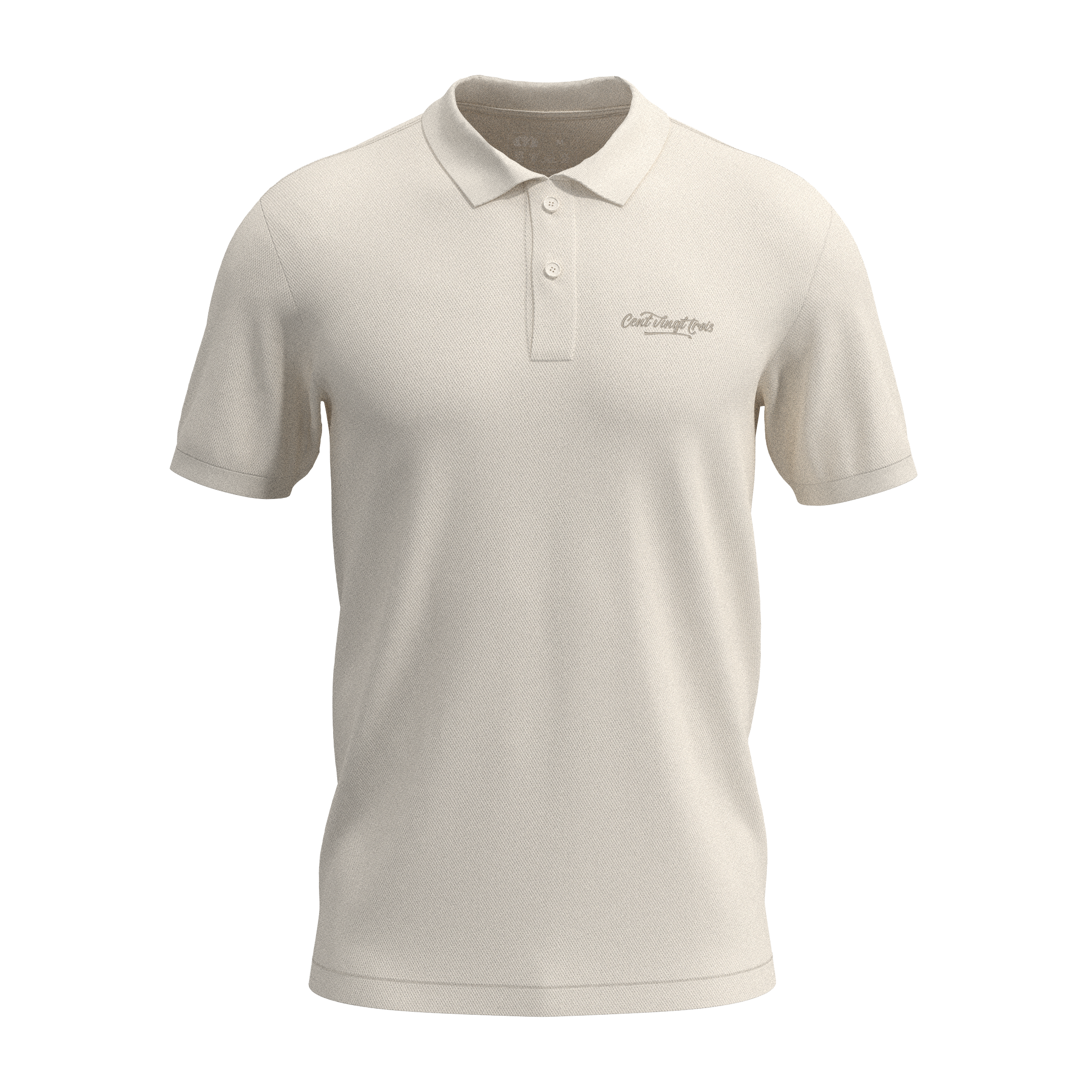 Polo Héritage Signature — Brodé dans notre atelier à Béziers | Cent Vingt Trois