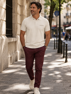 Polo Héritage Signature — Brodé dans notre atelier à Béziers | Cent Vingt Trois