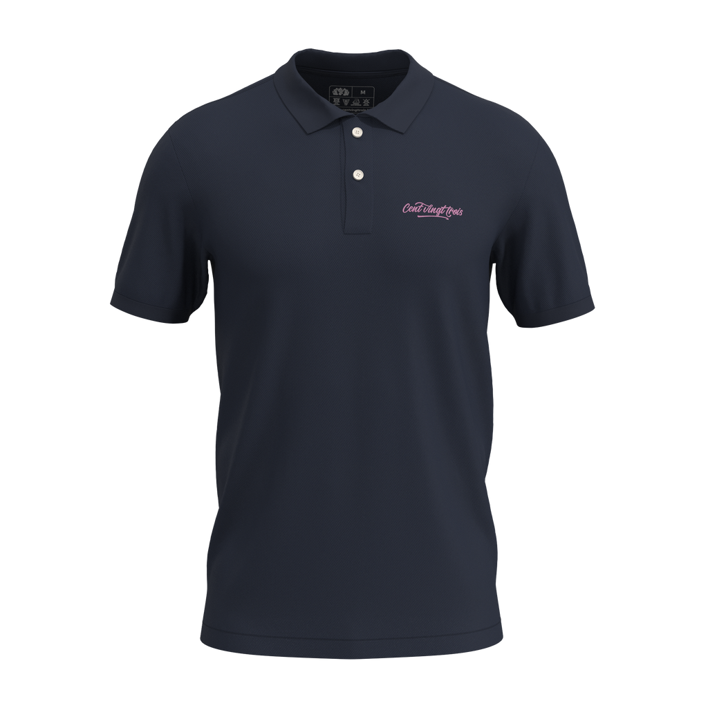 Polo Héritage Signature — Brodé dans notre atelier à Béziers | Cent Vingt Trois