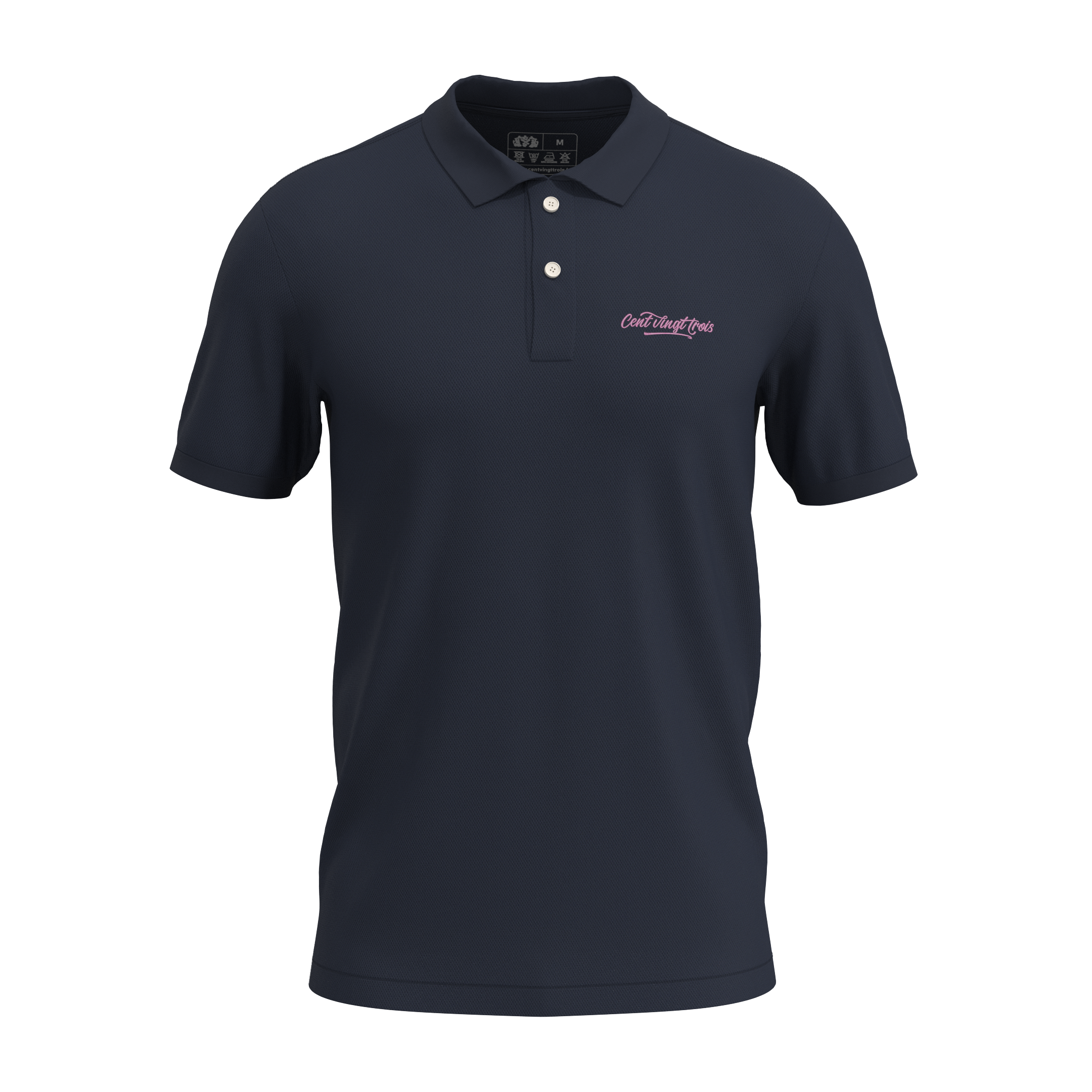 Polo Héritage Signature — Brodé dans notre atelier à Béziers | Cent Vingt Trois